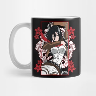 Mikasa Anime Fanart Mug